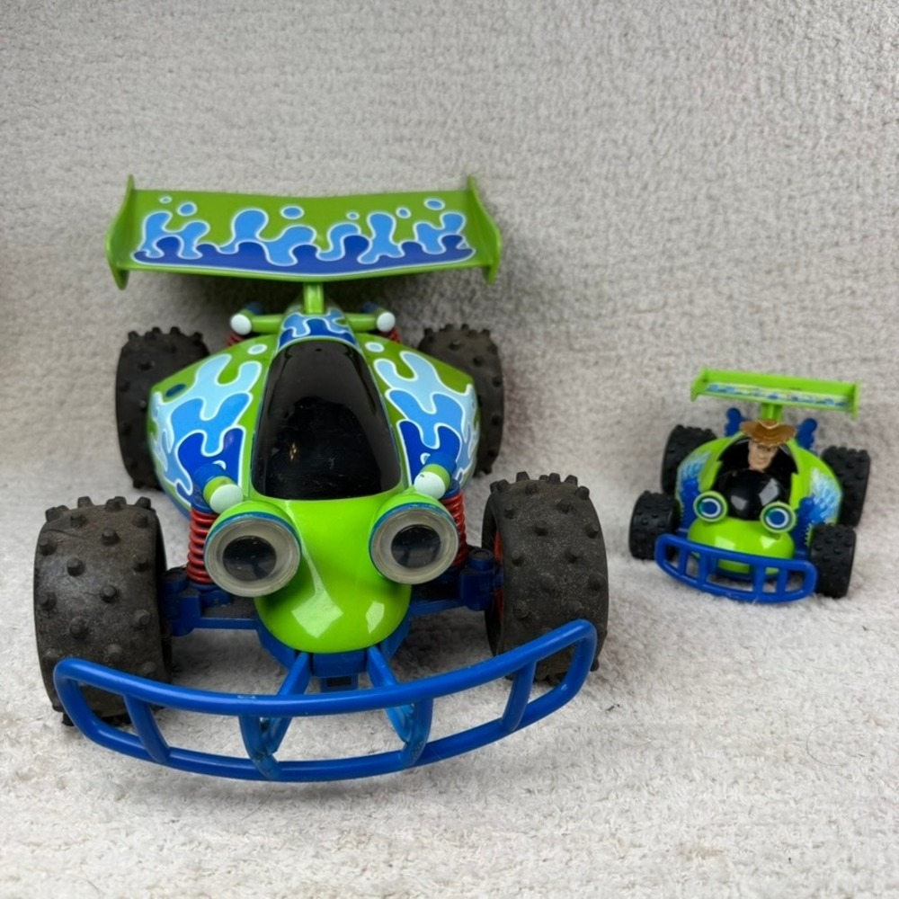 Disney Toy Story RC Buggy 14" Thinkway & FP Woody RC Car Parts/Repair READ
